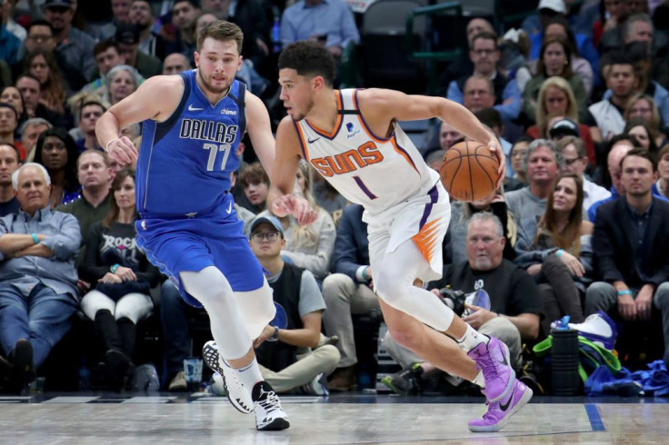 Devin Booker Phoenix Suns Luka Doncic Dallas Mavericks