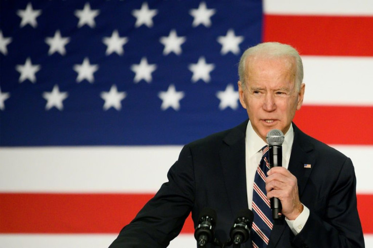 Democratic White House candidate Joe Biden is barnstorming the state in an attempt to win his party's presidential nomination