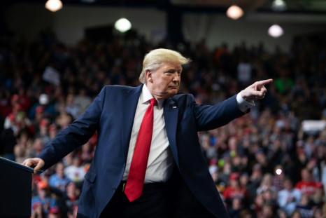 US President Donald Trump sought to snatch the spotlight from Democrats at a rally in Iowa days before the contest that kicks off the 2020 Democratic presidential nomination battle