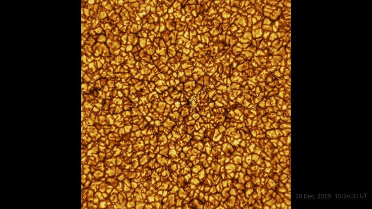 The National Science Foundation releases the first images of the surface of the Sun captured from Hawaii by the Daniel K. Inouye Solar Telescope