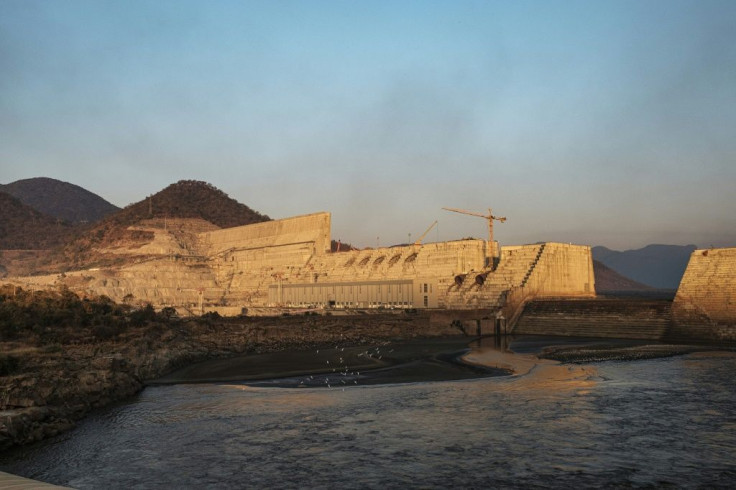 The Grand Ethiopian Renaissance Dam, near Guba in Ethiopia, in December 2019