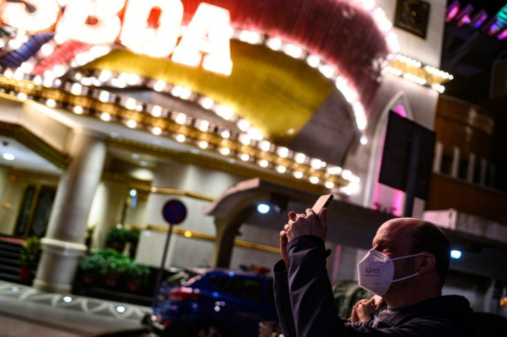 At casinos all staff have been ordered to wear masks and temperature checks are being carried out at entrances
