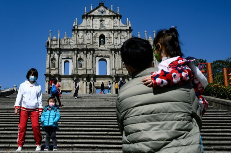 The usually teeming ruins of the 17th-century St Paul's church in Macau have been quiet this Lunar New Year