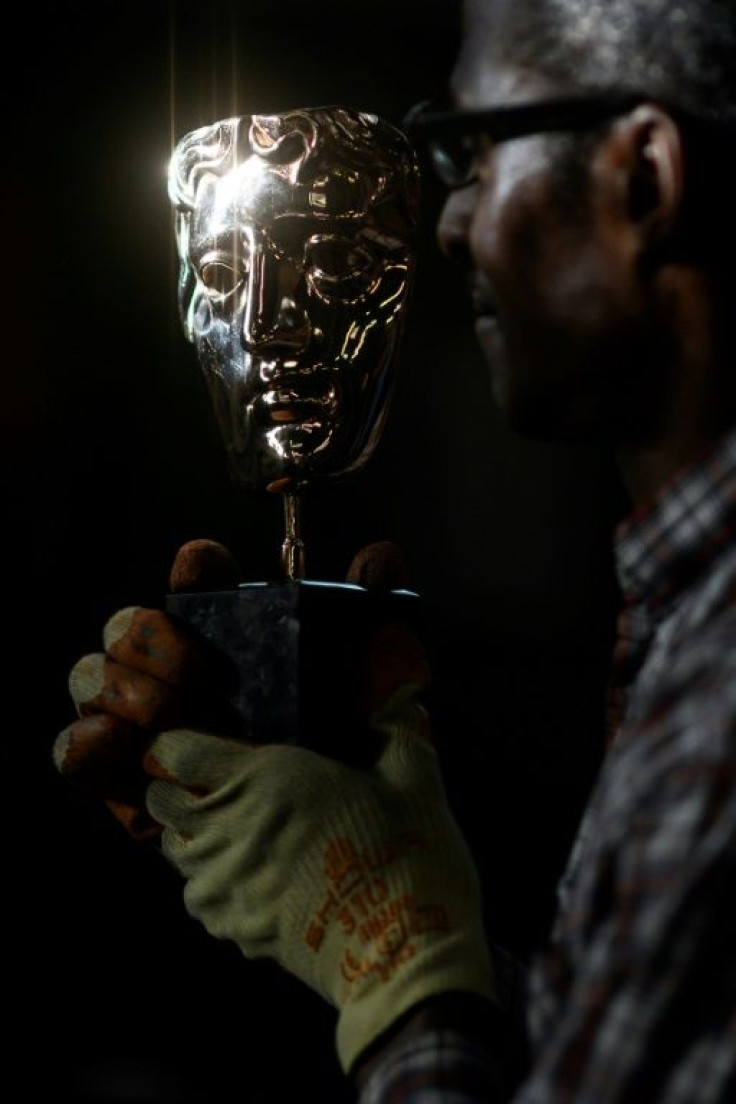 The bronze Bafta trophy is based on the tragicomic mask of ancient Greek theatre -- around 280 are hand-made each year