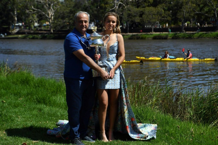 Alex Kenin coached his daughter, Sofia, to the Australian Open title