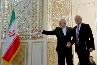 Top EU diplomat Josep Borrell's visit to Iran began with a meeting with Foreign Minister Mohammad Javad Zarif