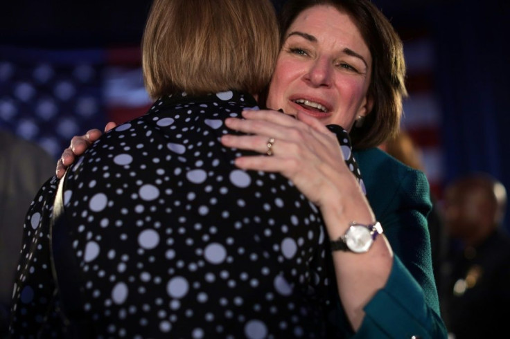 Second-tier hopeful Amy Klobuchar looks to outpace expectations and seize momentum heading into the next contest