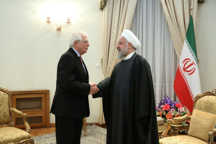 Borrell who is on a mission to lower tensions over Iran's nuclear programme also met Iranian President Hassan Rouhani