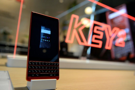 BlackBerry, the Canadian group that led the smartphone market a decade ago, outsourced its handset business to Chinese electronics group TCL, which made the Key2  seen here in 2019