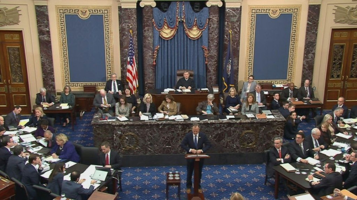 The Senate hears final arguments in the impeachment trial of President Donald Trump