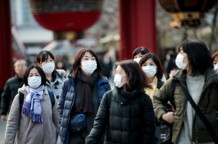 The health ministry said as of Monday that 20 people in Japan have tested positive for the new virus, of whom four showed no symptoms