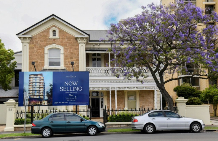 Australia's central bank pointed to an uptick in previously flagging housing markets as a factor in its decision to keep interest rates on hold