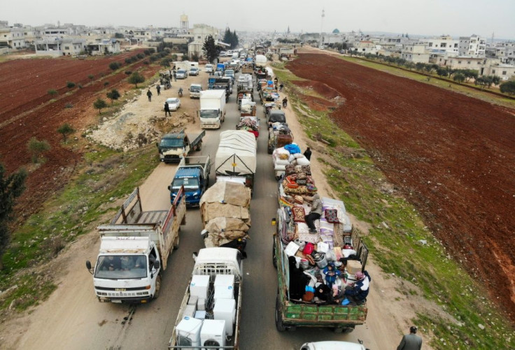 The exodus of Syrian civilians seeking relative safety closer to the Turkish border has raised fears in Ankara of a new mass influx of refugees