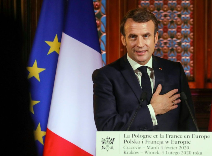 President Macron said while the EU wants to help Poland on the road to energy transition Warsaw must respect EU values and rules