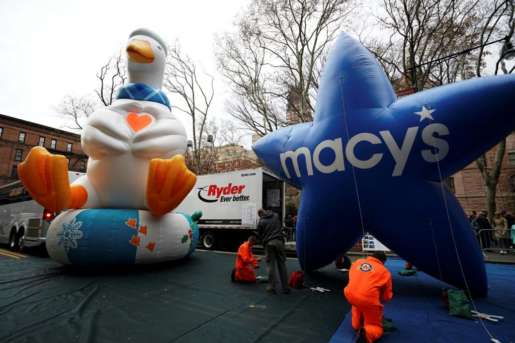 Macys thanksgiving day parade lineup in order