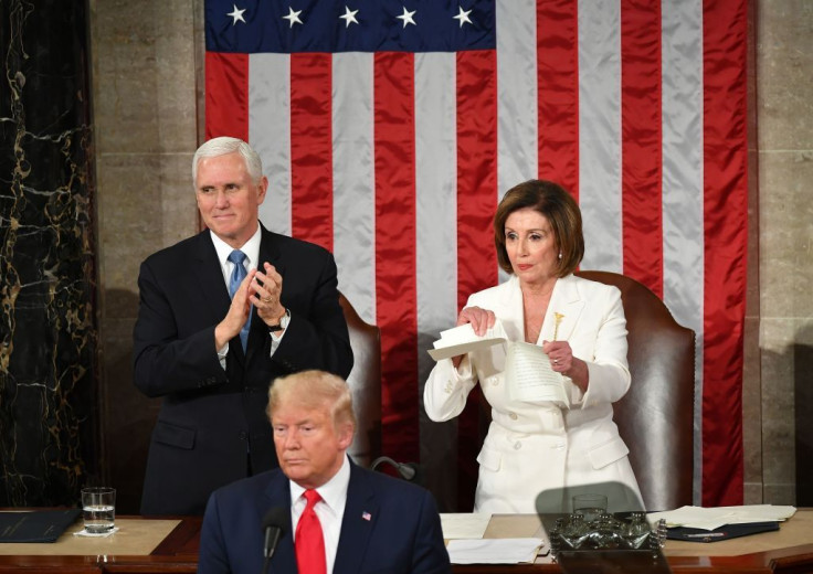 Mike Pence Donald Trump Nancy Pelosi State of the Union