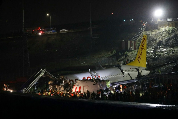 A total of 177 people were on board the plane
