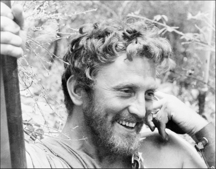 Kirk Douglas starred in "Spartacus" in 1960