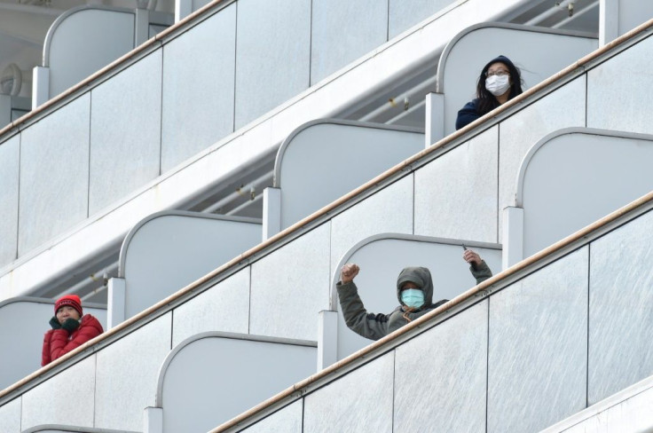People on board have described confusion and boredom after being confined to cabins following the decision by Japanese authorities to quarantine the vessel