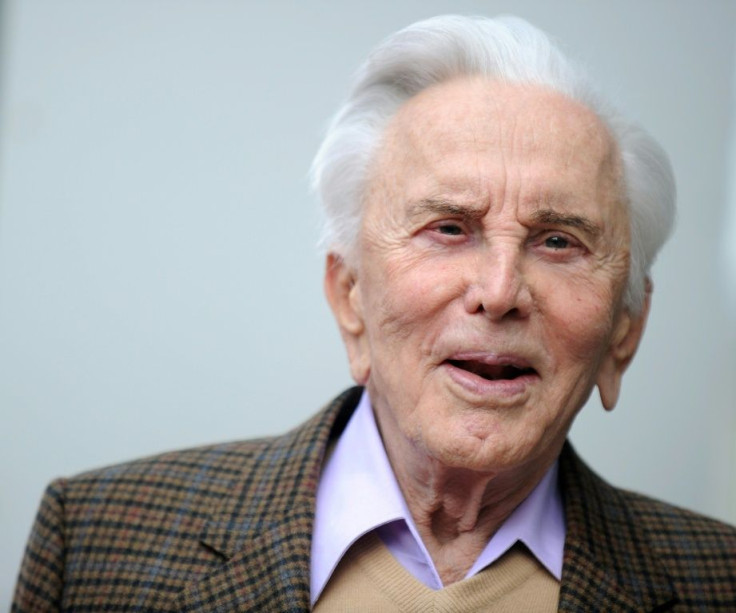 Kirk Douglas, pictured in 2011, was immortalized as a star in his role as a rebellious Roman Empire slave turned gladiator in the 1960 epic "Spartacus"