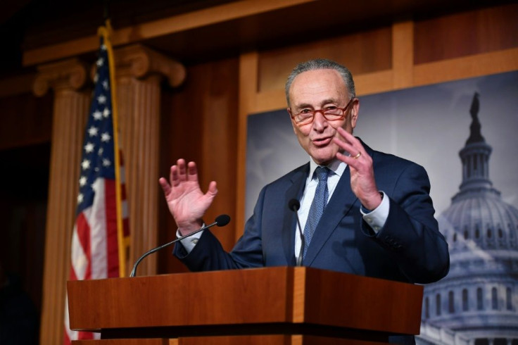 US Senate Minority Leader Chuck Schumer said Trump's acquittal was "virtually valueless" since Republicans refused witnesses at his trial