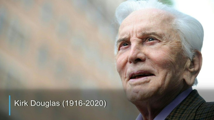 American cinema giant Kirk Douglas died on Wednesday aged 103. His death at his family home in Beverly Hills was confirmed by his son Michael Douglas.