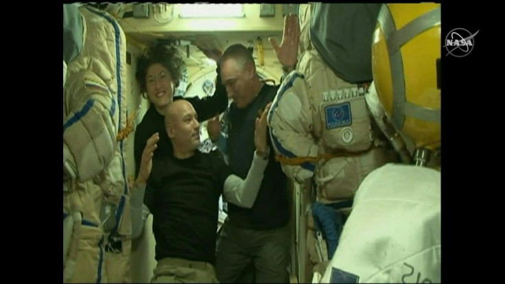 American astronaut Christina Koch, Russian cosmonaut Alexander Skvortsov and Italian astronaut Luca Parmitano are set to return to Earth from the International Space Station today