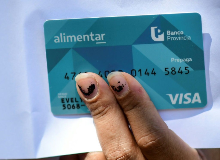Government food cards are worth up to 6,000 pesos ($90) a month for the most needy in Argentine society