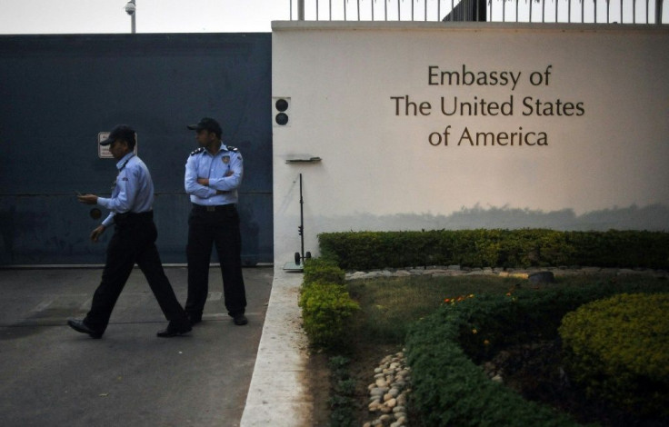 An Indian man has been charged with raping a five-year-old girl on the premises of the US embassy in India's capital New Delhi