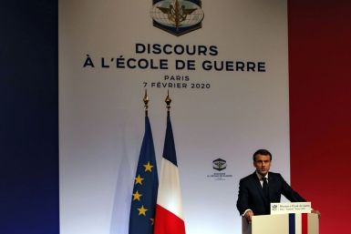 French President Emmanuel Macron says European nations must face up to the possibility of a fresh nuclear arms race