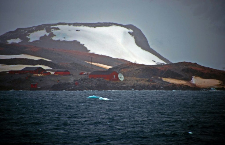 At Argentina's Esperanza military base, pictured in March 2014, temperatures reached the highest on record