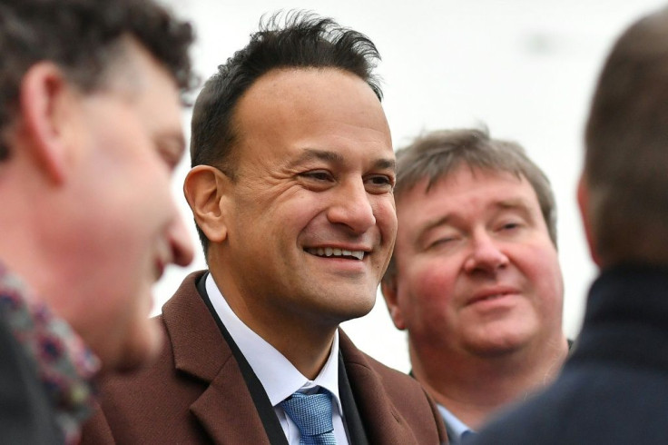 Prime Minister and leader of the Fine Gael party Leo Varadkar says the election is wide open with polls giving Sinn Fein -- the former political wing of the IRA paramilitary group -- a slight lead over centre-right Fianna Fail
