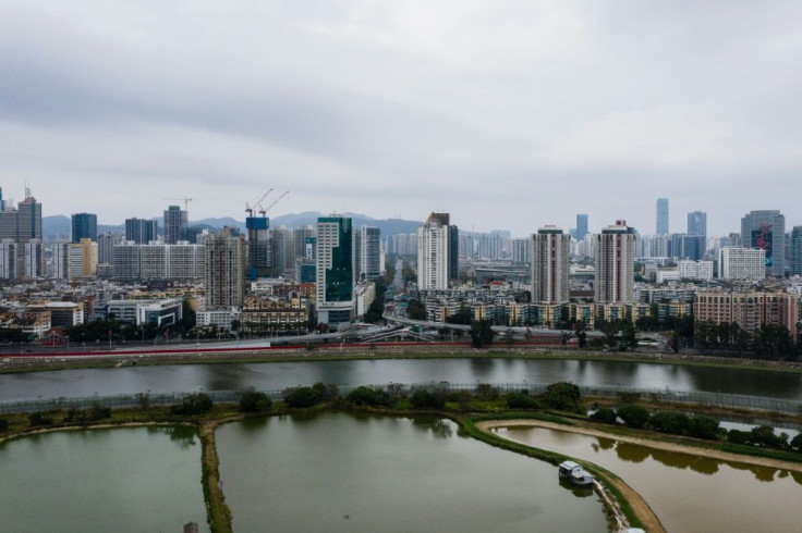 Usually about 660,000 people cross the border each day between Hong Kong and the mainland Chinese city of Shenzhen