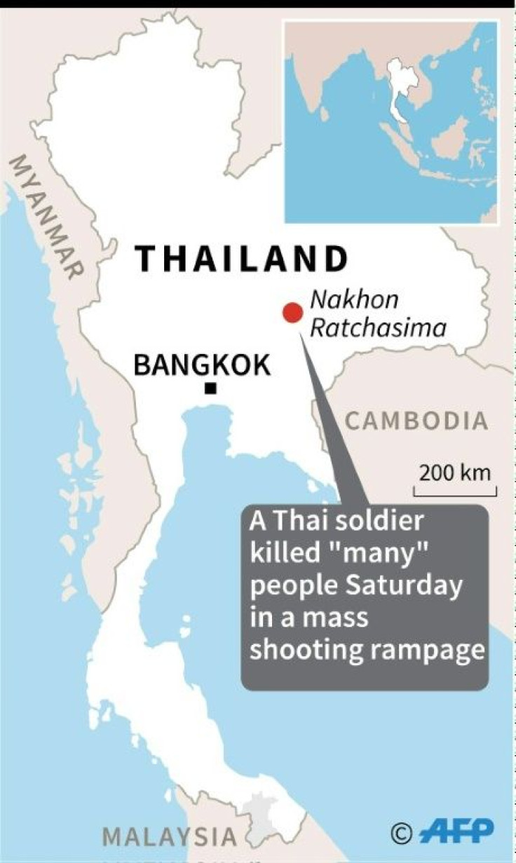 An armed soldier killed many people in a mass shooting in Nakhon Ratchasima, in northeastern Thailand