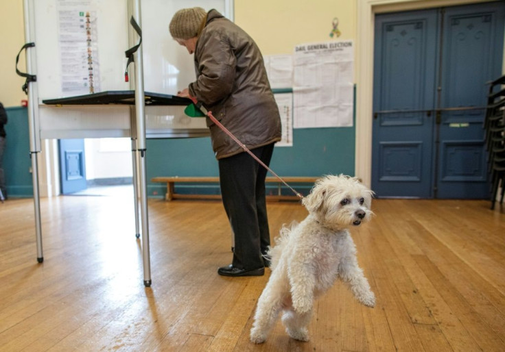 The exit poll shows a close three-way tie but the Irish voting system makes it hard to to extrapolate a likely seat forecast from the first preference votes exit poll