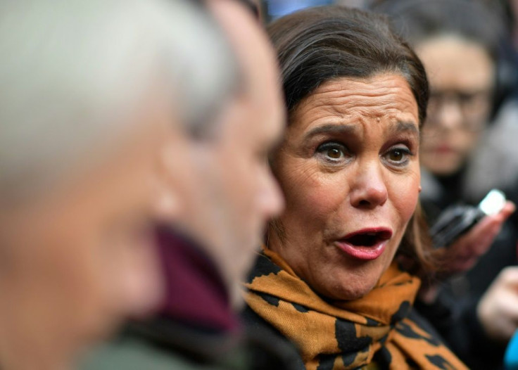 Mary Lou McDonald's Sinn Fein has a strong showing in the exit poll but both main parties have ruled out forming a coalition with it