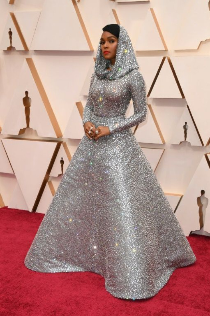 Singer Janelle Monae slayed on the Oscars red carpet in Ralph Lauren