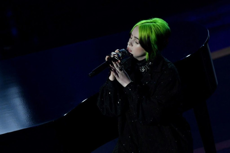 Grammy winner Billie Eilish sang the Beatles' "Yesterday" in honor of those Hollywood lost in the past year