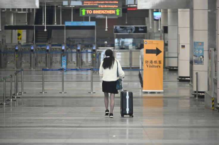 Hong Kong's border crossings are unusually quiet after quarantines were imposed to curb the coronavirus