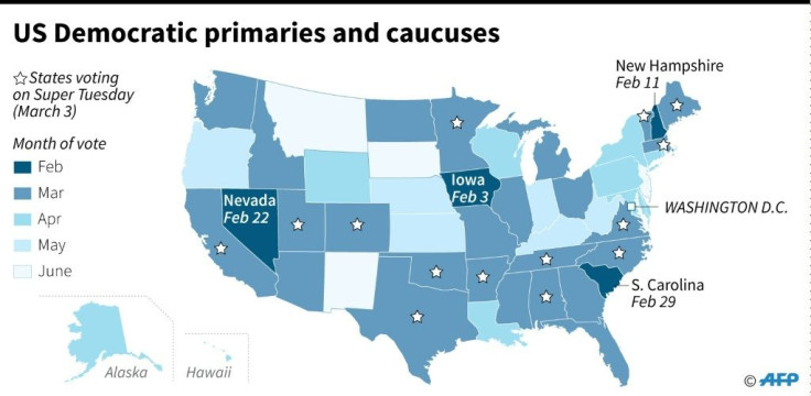 US Democratic primaries and caucuses