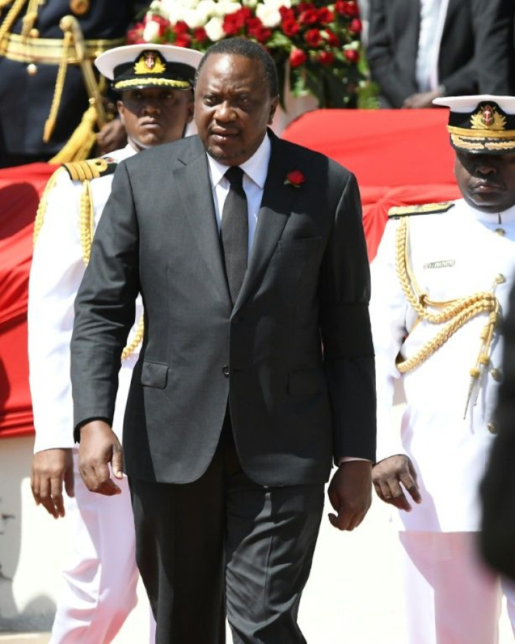 President Uhuru Kenyatta praised Moi as a 'champion of pan-Africanism'