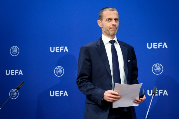 (FILES) UEFA president Aleksander Ceferin - the next European Championship will be held in Germany in 2024