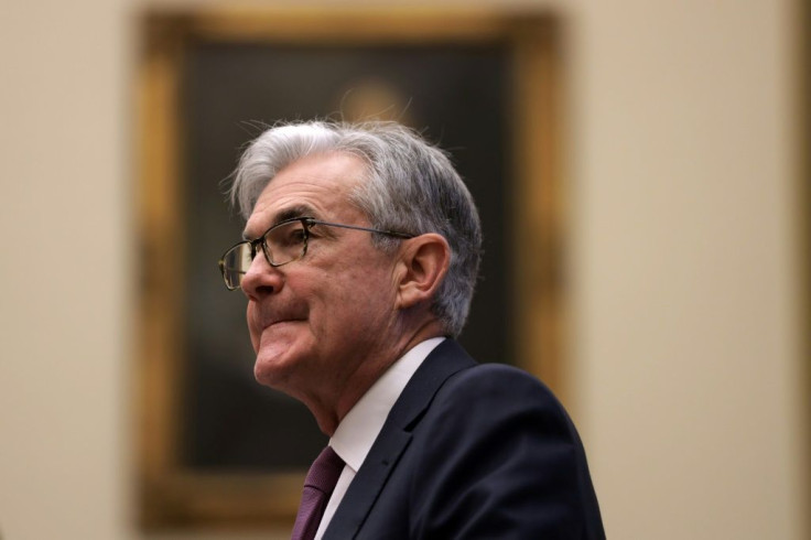 Investor fears about the economic impact of the coronavirus outbreak appeared to ease after Fed chair Jerome Powell's comments to Congress members