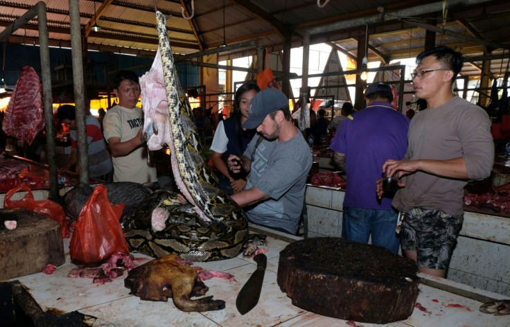 Vendors at the Tomohon Extreme Meat market on Sulawesi island say business is booming