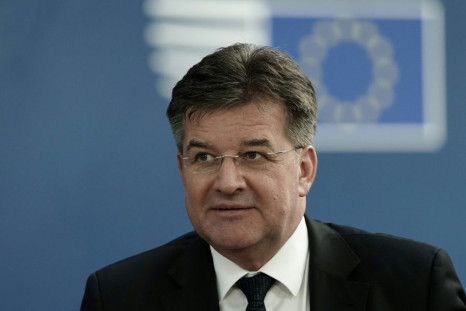 Slovak Foreign Minister Miroslav Lajcak, seen here in Brussels in January 2020, could be the next UN envoy to Western Sahara