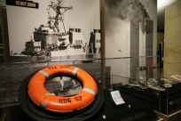 On October 12, 2000, a rubber boat loaded with explosives blew up as it rounded the bow of the USS Cole in Aden, Yemen, killing 17 sailors