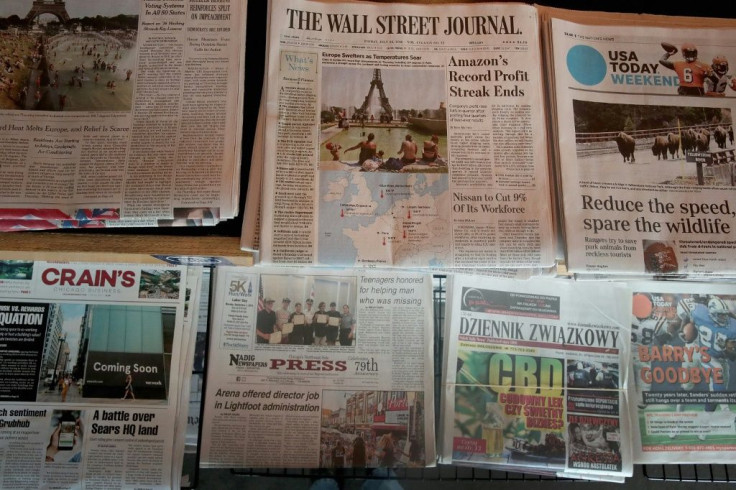 Newspaper circulation in the United States has reached its lowest level in decades, with many readers turning to digital news
