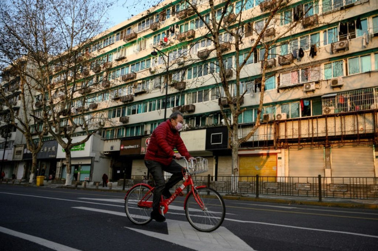 People's time outside has been restricted in China to fight the coronavirus outbreak