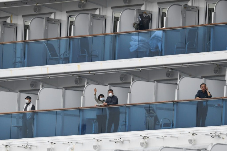 Those on board the Diamond Princess have been mostly confined to their cabins and required to wear masks and keep their distance from others during brief outings on deck