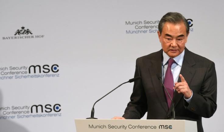 Chinese Foreign Minister Wang Yi said countries had the right to protect their information security